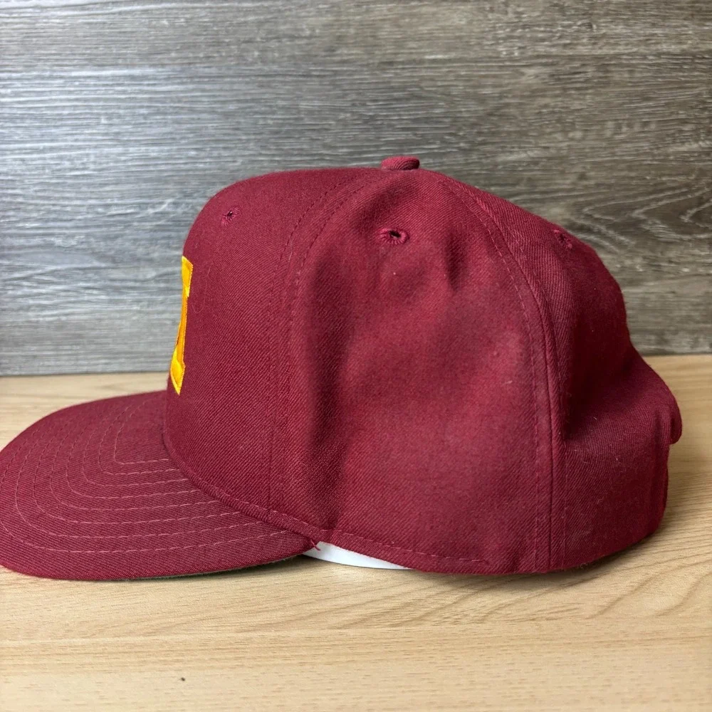Vintage Minnesota Golden Gophers Hat Cap Snap Back Maroon Gold New Era 90s